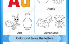 Alphabet Learning Letters &amp; Coloring Graphics Printable Worksheet.. intended for Alphabet Learning Worksheets