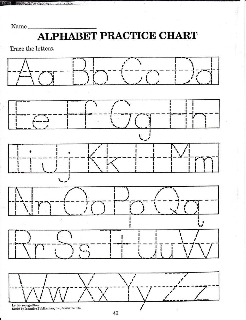 Alphabet Tracing Worksheets Free AlphabetWorksheetsFree