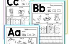 Alphabet Worksheets A-Z Beginning Sounds Activities intended for Alphabet Of Worksheets