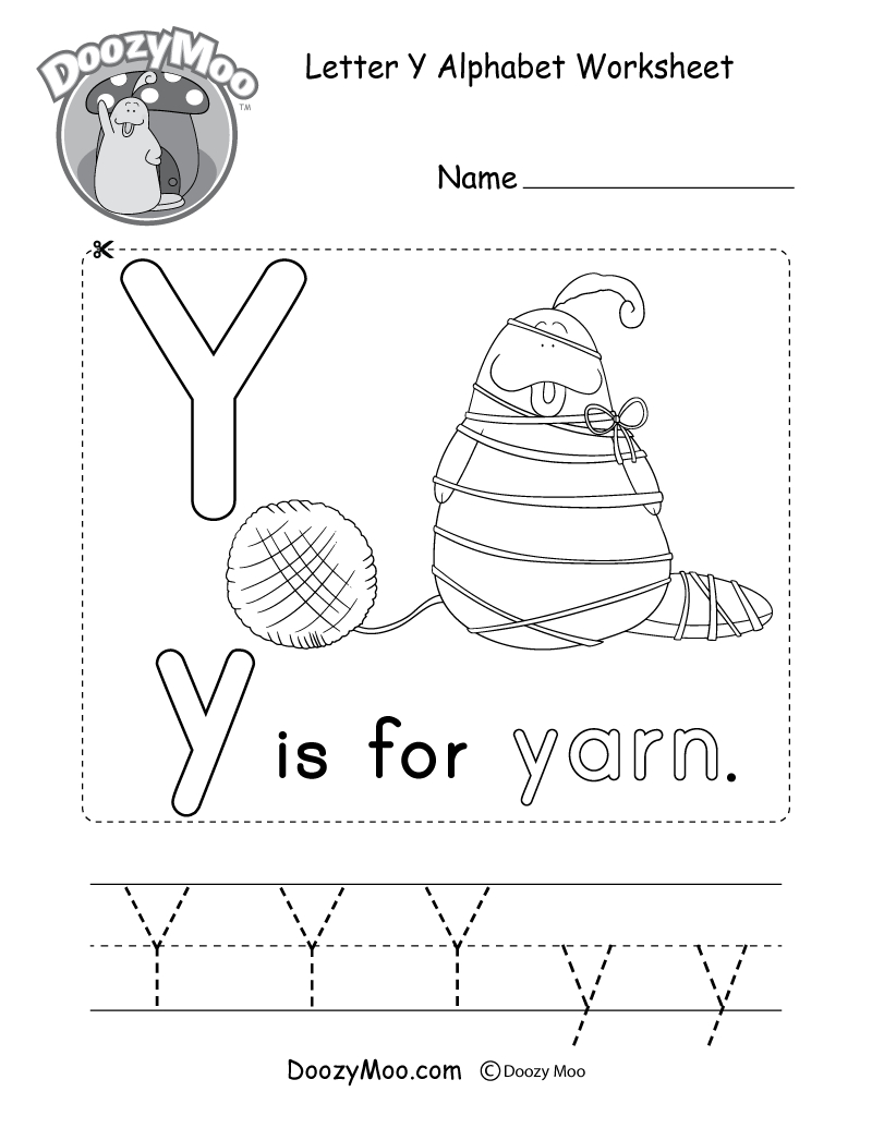 Alphabet Worksheets (Free Printables) - Doozy Moo intended for Letter T Worksheets For Kindergarten Pdf