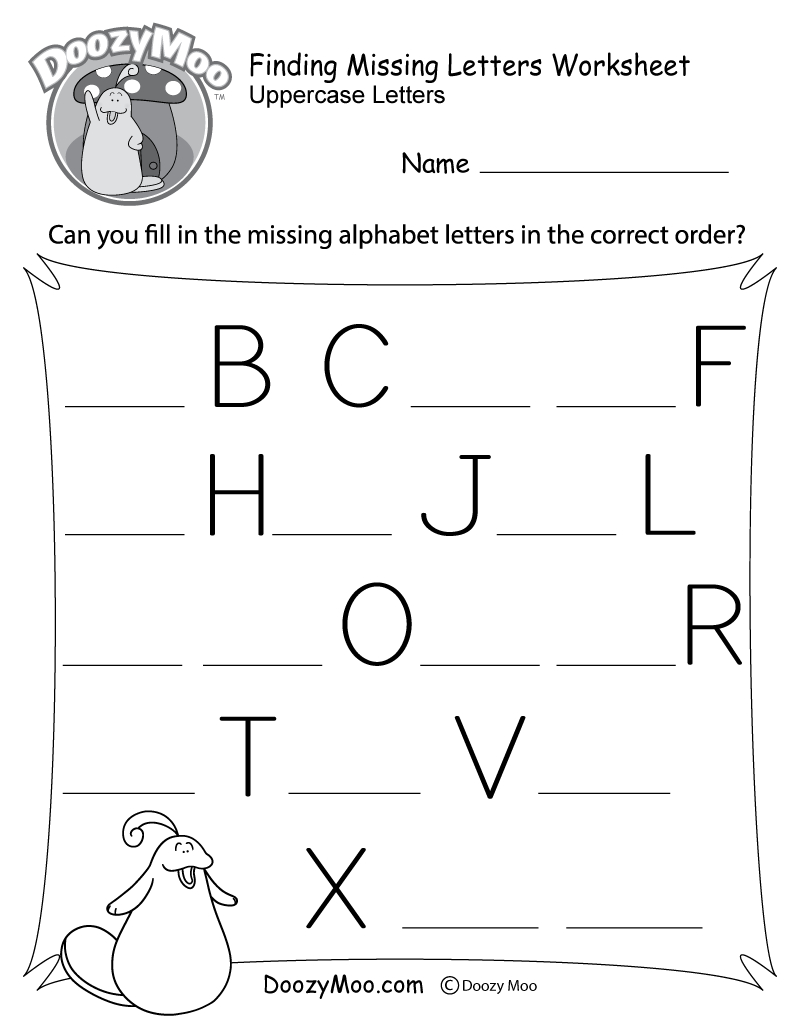 Letter Recognition Worksheets Letter Recognition Worksheets Free 