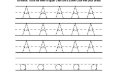 Alphabet Worksheets | Tracing Alphabet Worksheets with Alphabet Worksheets 1St Grade