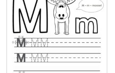 Beautiful Letter M Writing Worksheet | Educational Worksheet with regard to Letter M Worksheets For First Grade