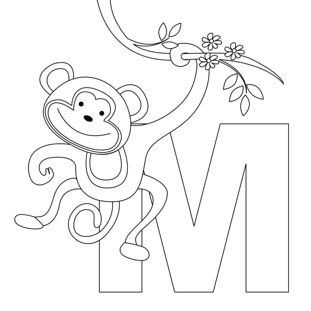 Coloring Page For Kids: Excelent Alphabet Coloring Book In Alphabet Coloring Worksheets Pdf