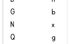 English Worksheet - Match Small And Capital Letters for Letter Matching Worksheets