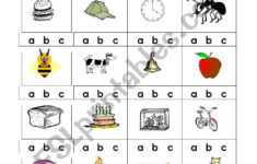 English Worksheets: Alphabet Beginning Sounds in Alphabet Sounds Worksheets