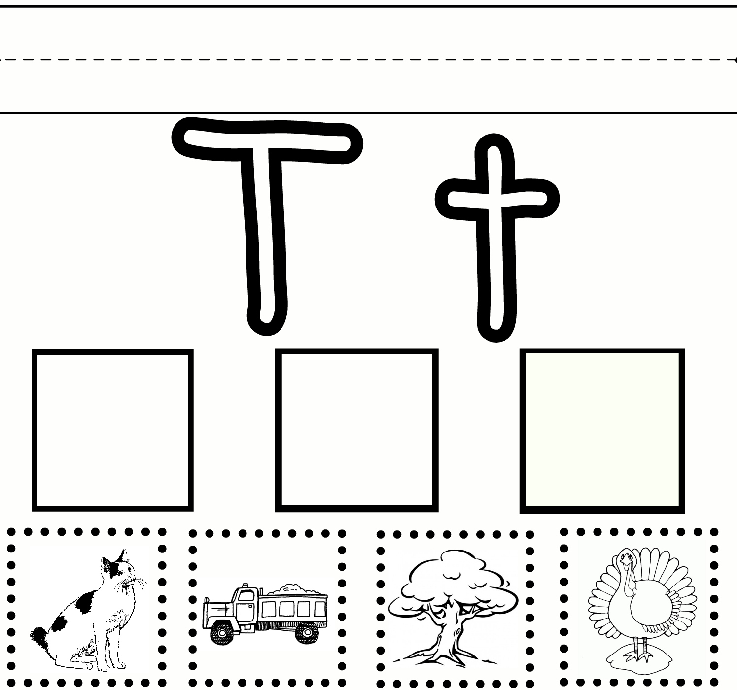 Letter T Worksheets For First Grade AlphabetWorksheetsFree