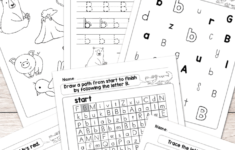 Free Printable Letter B Worksheets - Alphabet Worksheets pertaining to Letter B Worksheets For Preschool Free