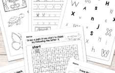 Free Printable Letter X Worksheets - Alphabet Worksheets with regard to Letter X Worksheets Free