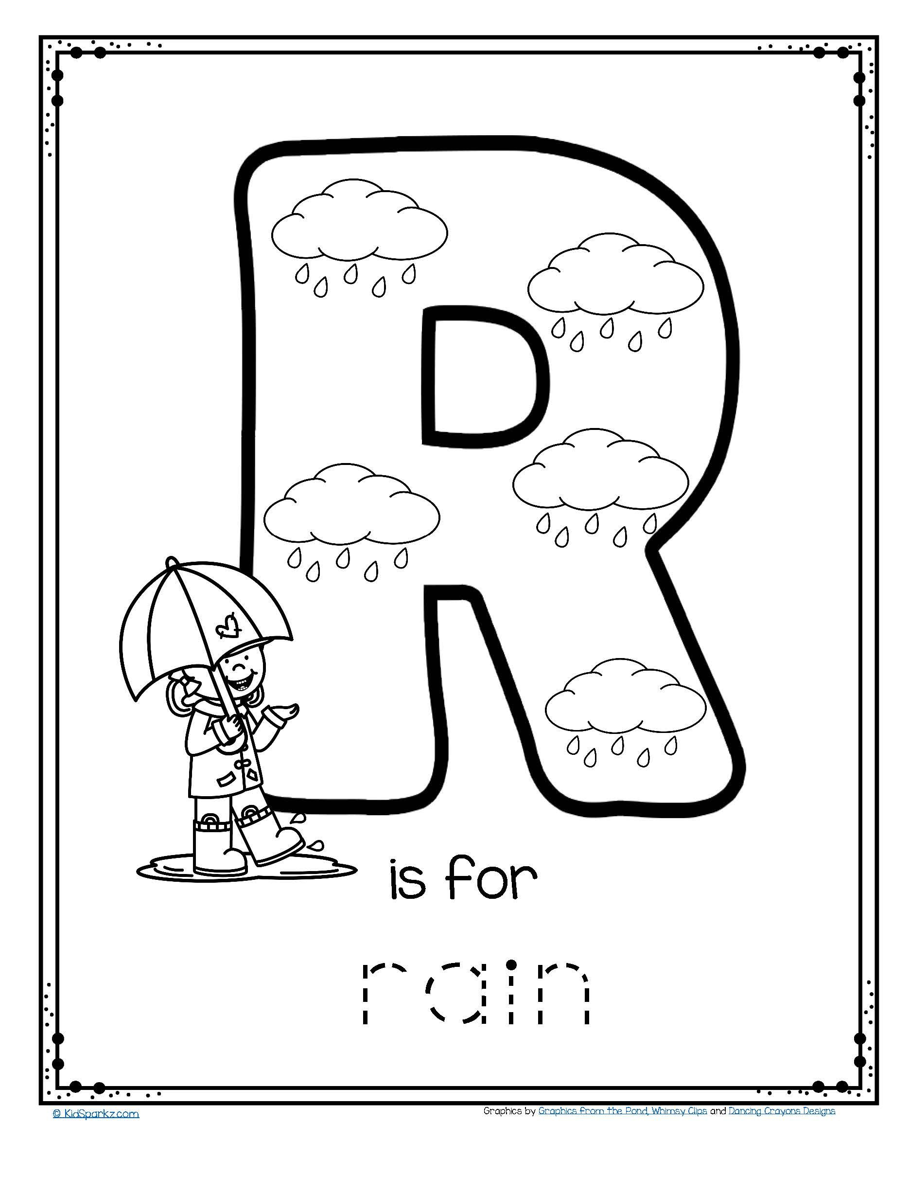 Letter R Worksheets Pre K AlphabetWorksheetsFree