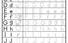 Free Uppercase And Lowercase Letter Tracing Worksheets with Lowercase Alphabet Worksheets