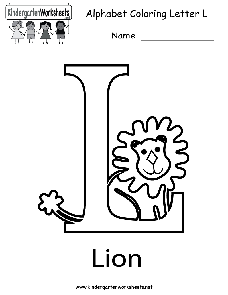 12 Best Images Of Kindergarten Phonics Worksheet Letter L Letter K Free Kindergarten Alphabet 