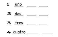 Kindergarten Spanish Worksheet Printable | Spanish in Alphabet Exercises In Spanish