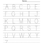 Alphabet Handwriting Worksheets A To Z Pdf | AlphabetWorksheetsFree.com