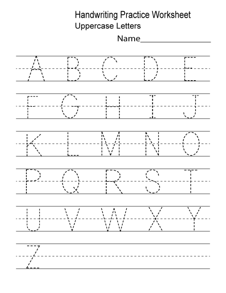  Alphabet Handwriting Worksheets A To Z Pdf AlphabetWorksheetsFree