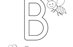 Letter B Coloring Worksheet. This Would Be A Fun Coloring with regard to Letter B Worksheets For Preschool Free