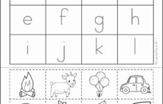 Letter Cut And Paste Worksheet | Printable Worksheets And intended for Letter Matching Worksheets Cut And Paste