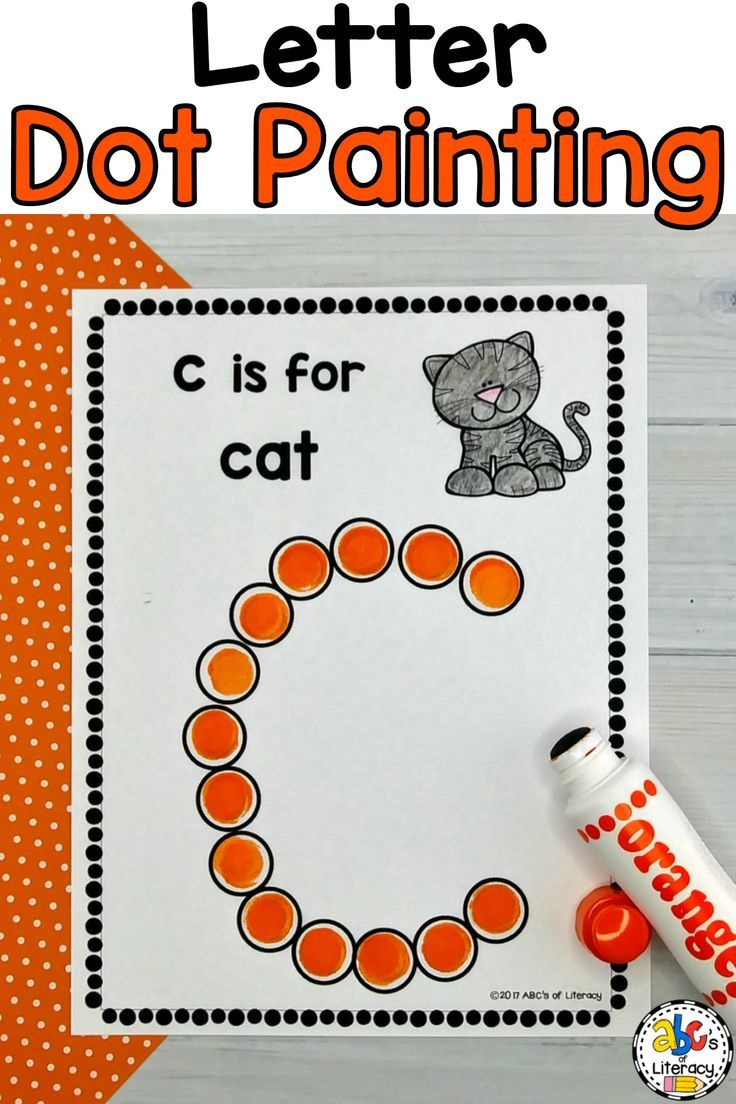 Letter Dot Painting Worksheets (Bingo Dauber Activity pertaining to Alphabet Dauber Worksheets