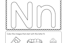 Letter N Coloring Worksheet - Free Kindergarten English with regard to Letter N Worksheets For Kindergarten