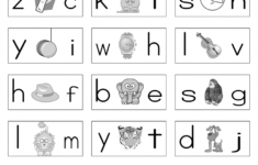 Phonics Worksheets For Kindergarten Free Koogra in Alphabet Worksheets Esl Pdf