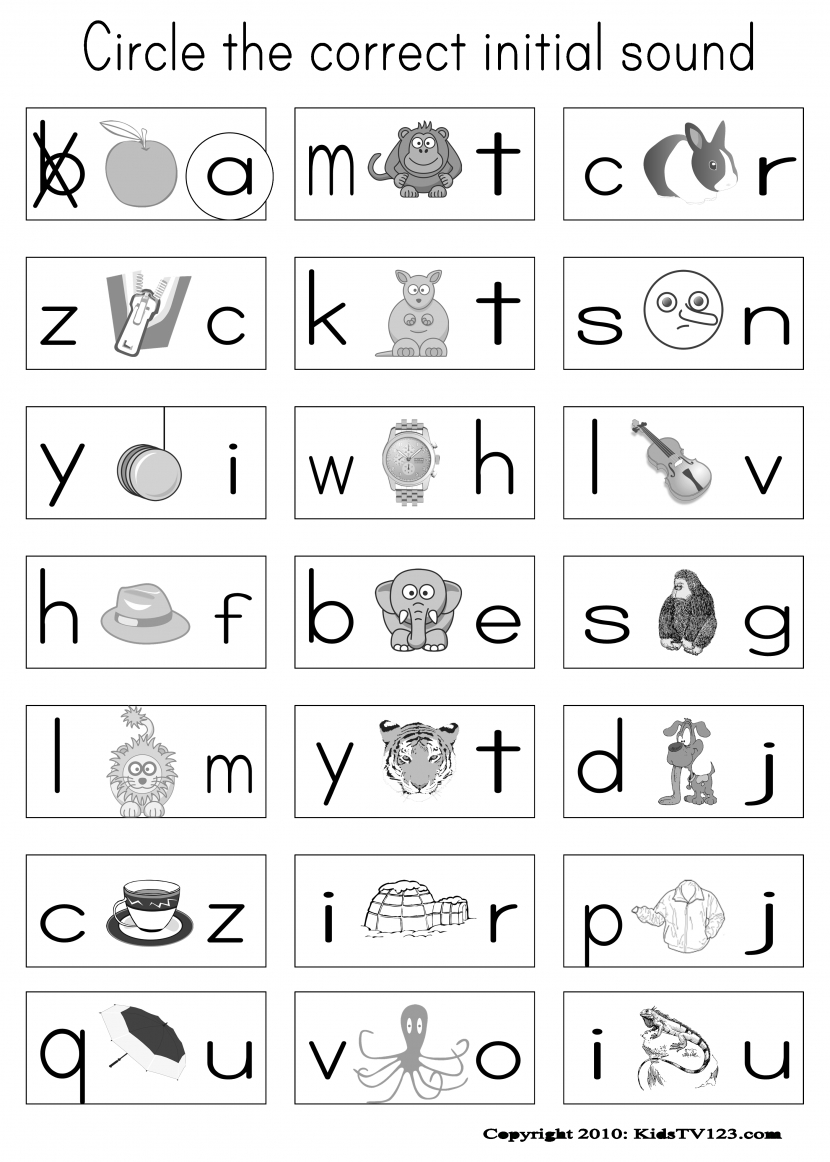 Alphabet Worksheets For 1St Grade AlphabetWorksheetsFree