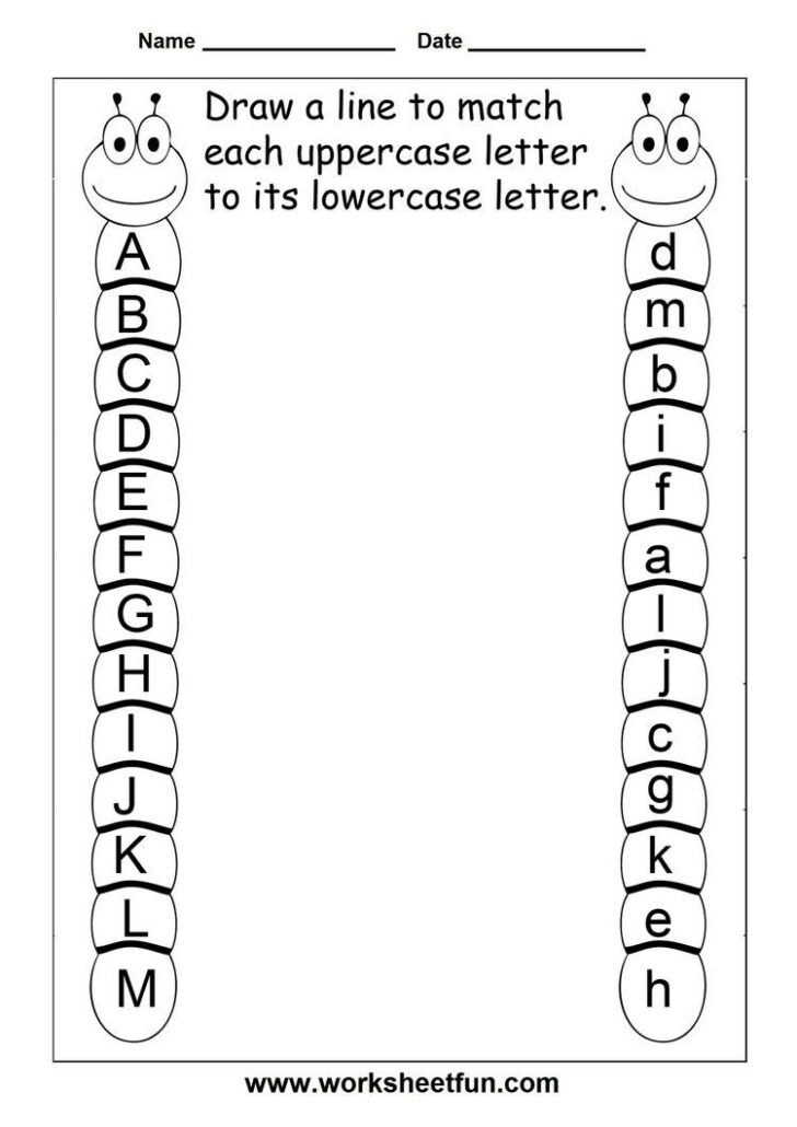 5 Year Old Alphabet Worksheets AlphabetWorksheetsFree