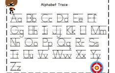 Preschool Printablesalphabet Tracing Sheet From in Alphabet I Worksheets For Kindergarten