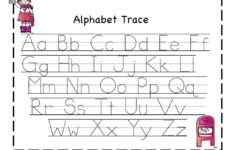 Printable Writing Eets For Year Olds Alphabet Tracing Free for Alphabet Tracing Worksheets For 4 Year Olds