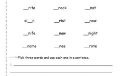 Second Grade Phonics Worksheets And Flashcards intended for Letter 2 Worksheets