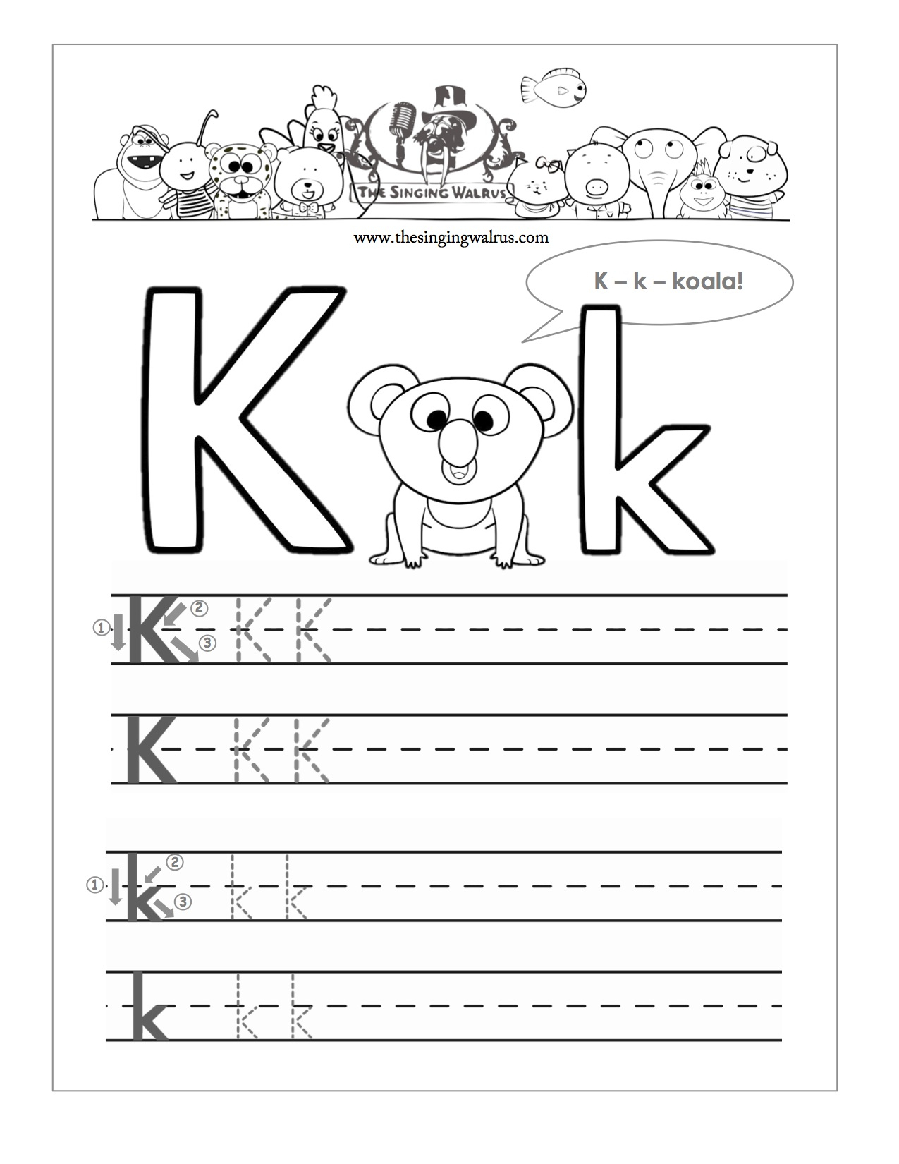 Alphabet Adventures Letter K Tpt Language Arts Lessons Letter K K Is For Kite Beginning Sounds 