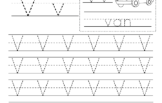 53 Best Writing Pratice Abc Images | Writing Practice in Letter V Tracing Sheet