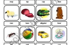 Abc Words - Flashcard - Esl Worksheetbrent_Dws for Alphabet Words Worksheets