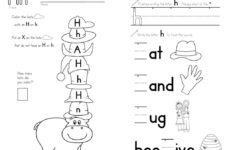 Alphabet Activities: Learning My Letters [Hh] | Lettering in Letter H Worksheets For Pre K