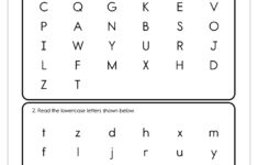 Alphabet Letter Recognition Assessment pertaining to Letter Id Worksheets