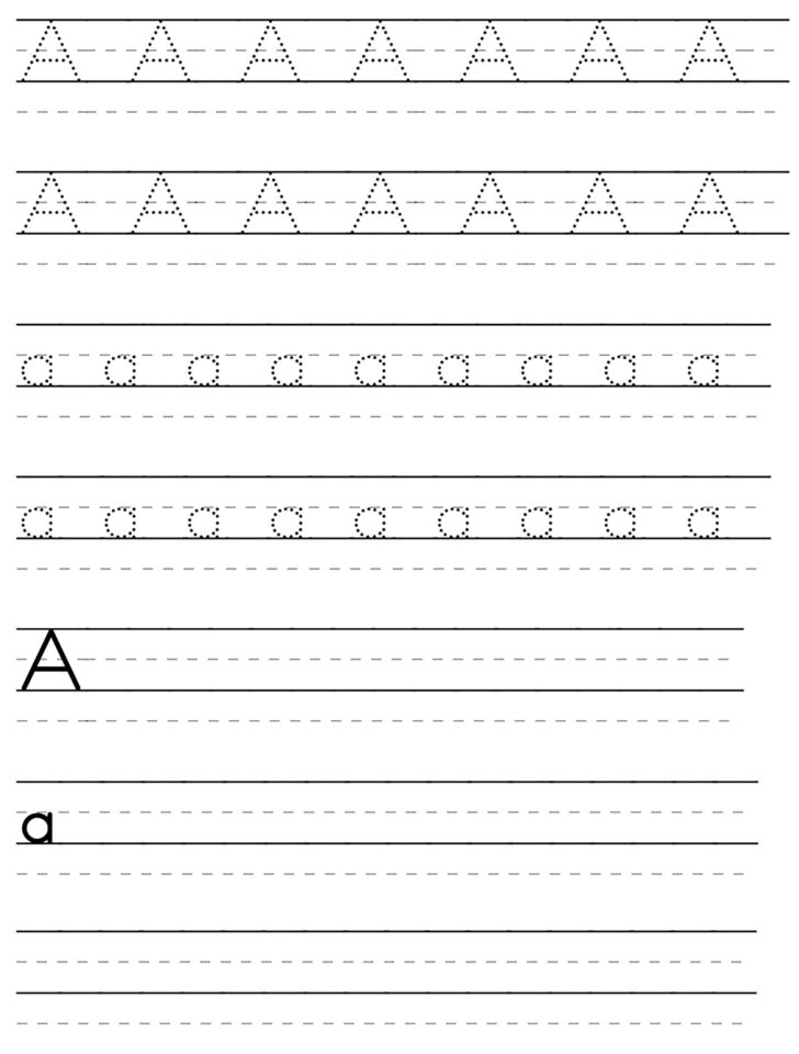 Alphabet Letters Tracing Pages Printable Tracing Practice For Tracing Name On Dotted Lines 