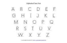 Alphabet Of Arrows – Thestrangemythworld regarding Alphabet Tracing With Arrows