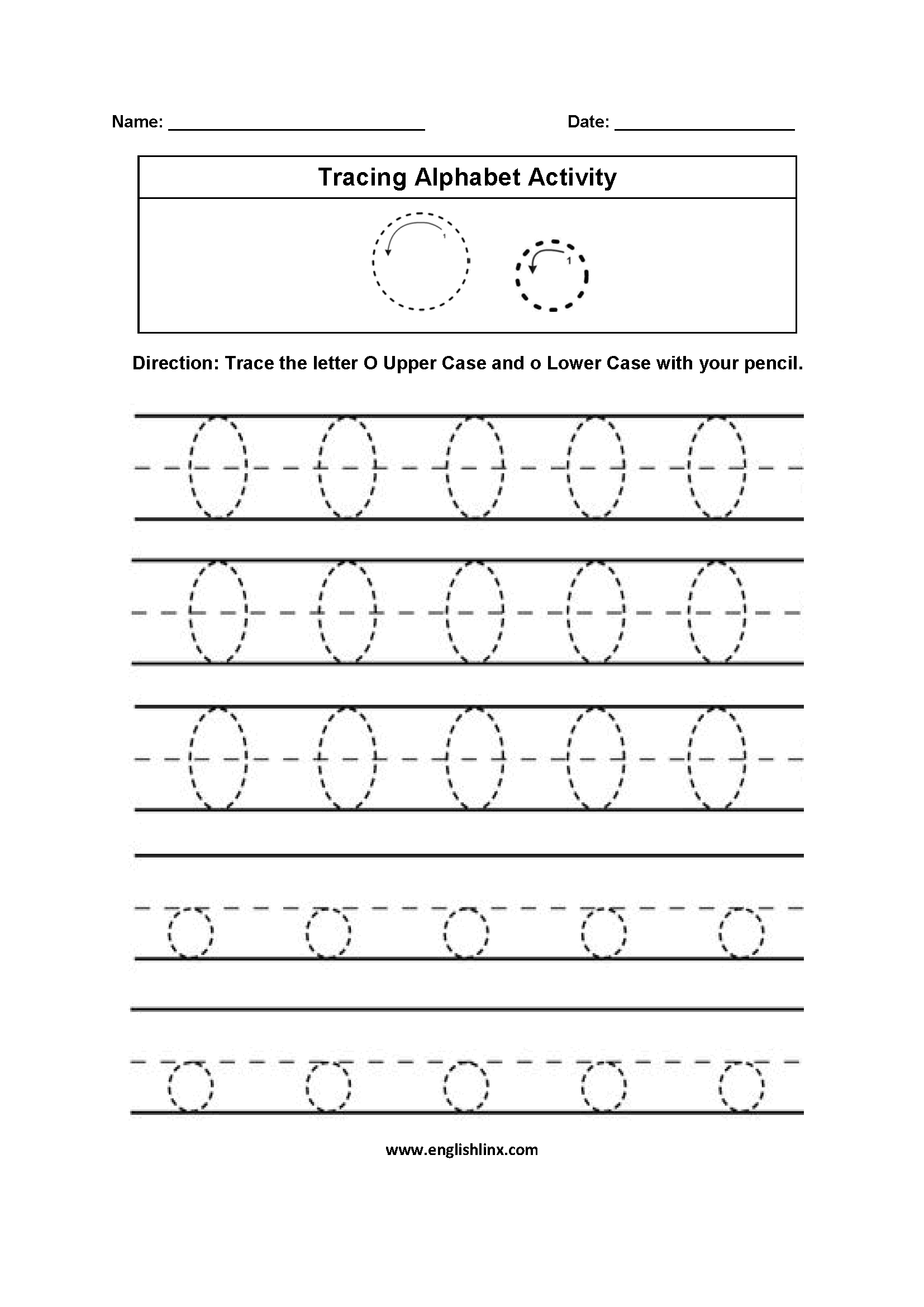 Letter O Worksheets Pdf AlphabetWorksheetsFree