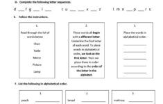 Alphabetical Order - English Esl Worksheets For Distance throughout Alphabet Order Worksheets