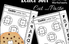 Cut And Paste Letter Sorting Worksheets - Bkb Resources for Alphabet Sorting Worksheets