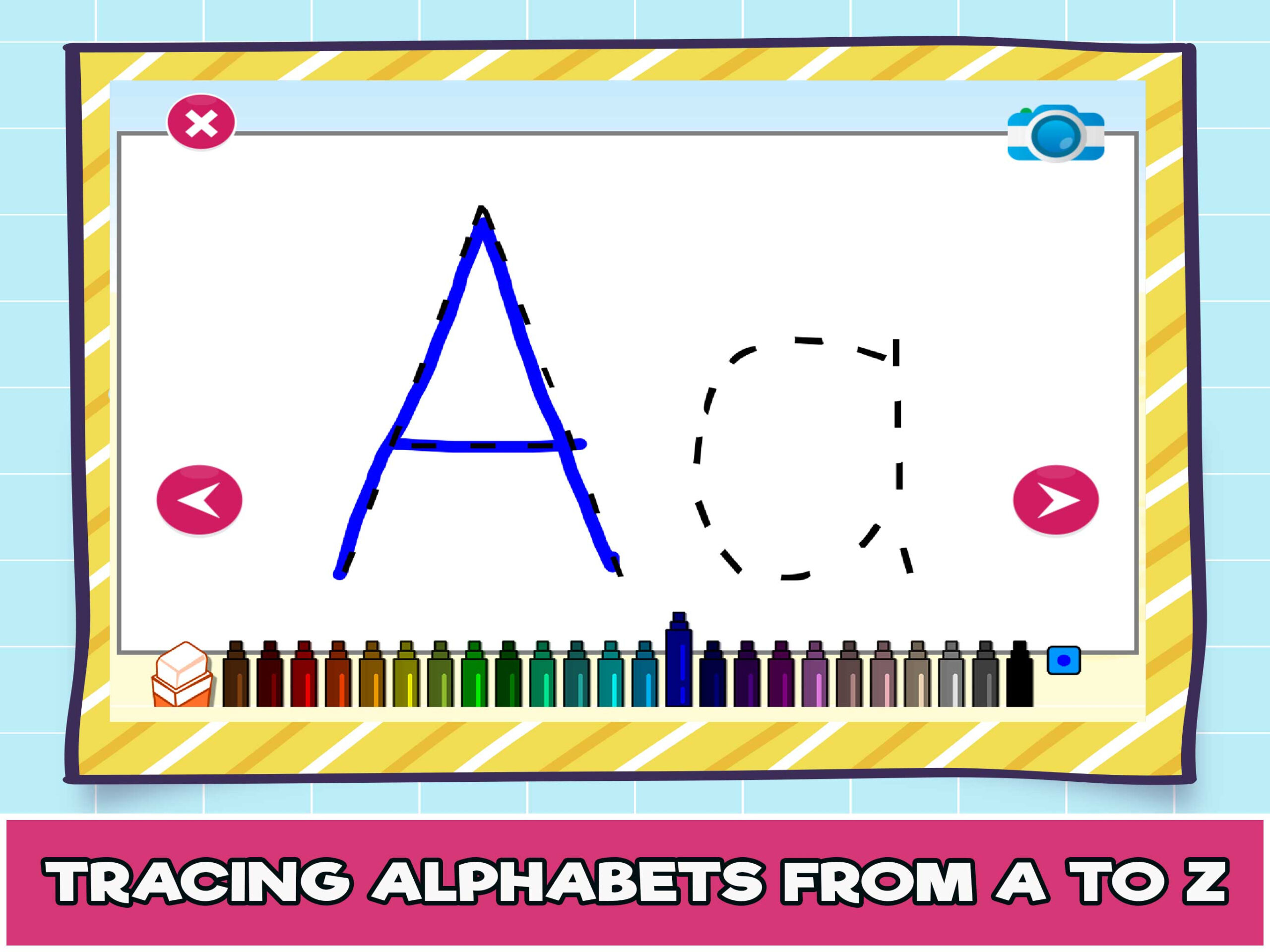 Alphabet Tracing App Free AlphabetWorksheetsFree