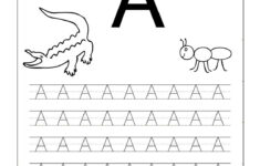 Free Printable Alphabet Tracers |  Printable Page Tags pertaining to Letter A Worksheets Free Printables