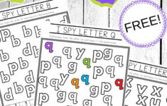 Free Printable I Spy Letters Alphabet Worksheets | Alphabet regarding I Spy Alphabet Worksheets