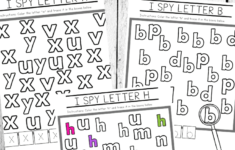 Free Printable I Spy Letters Alphabet Worksheets with regard to I Spy Alphabet Worksheets