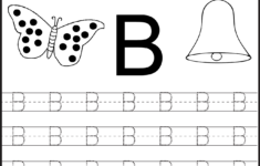 Free Printable Letter Tracing Worksheets For Kindergarten in Letter Tracing Kindergarten