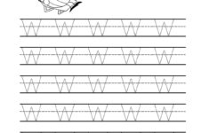 Free Printable Tracing Letter W Worksheets For Preschool with regard to Letter W Worksheets For Toddlers