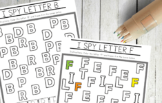 Free Uppercase I Spy Letters Printable Worksheets | Math pertaining to I Spy Alphabet Worksheets