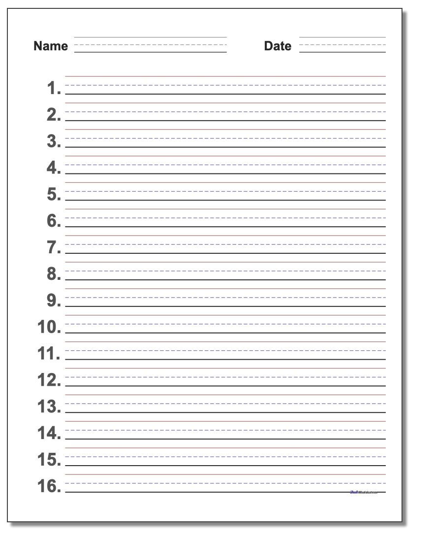 Alphabet Of Lines Worksheet