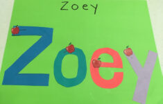 How To Teach Your Preschooler To Write Their Name - Amazing pertaining to Zoe Name Tracing