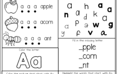 Kindergarten Alphabet Practice | Kindergarten Alphabet throughout Letter Id Worksheets