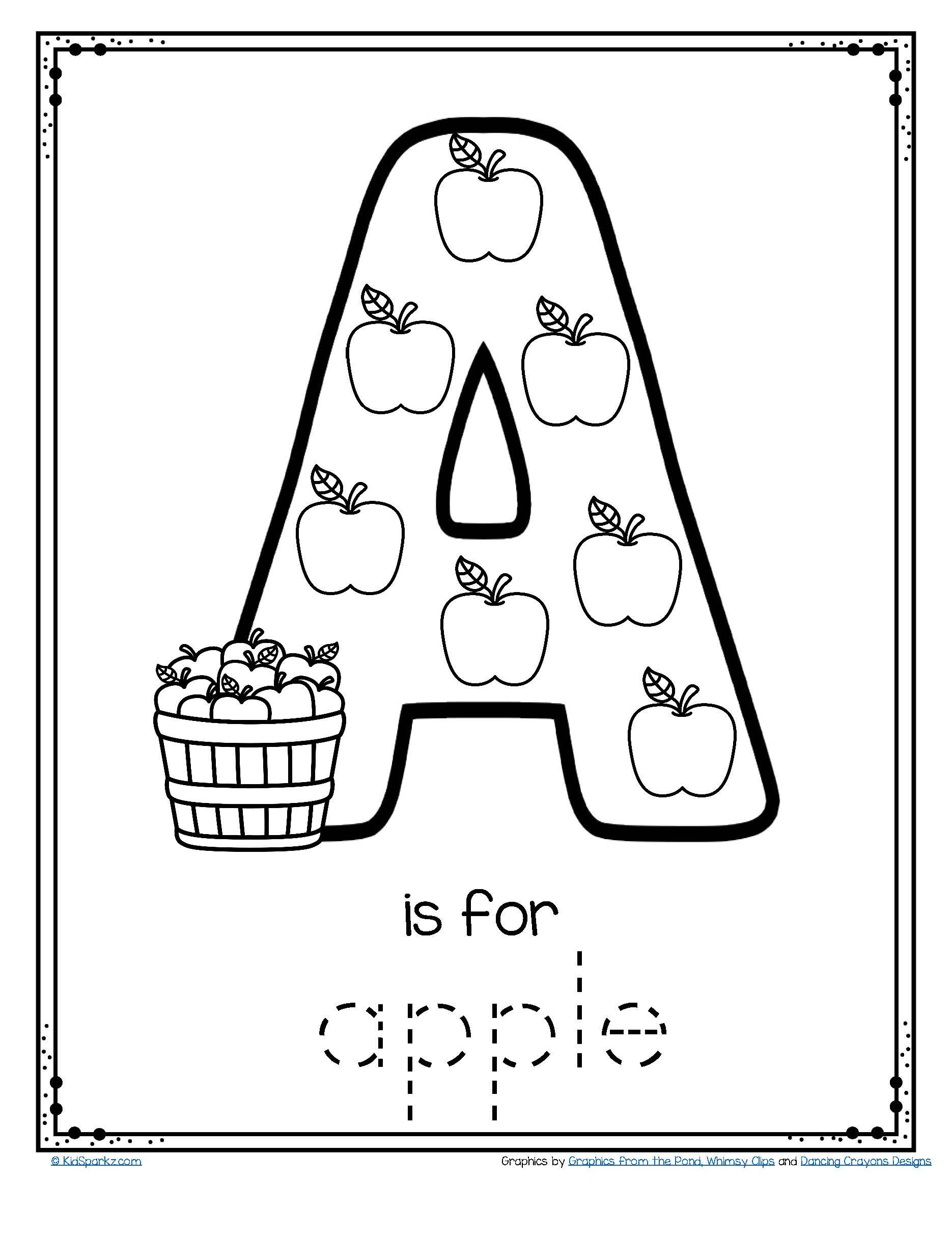 Alphabet Tracing And Coloring Pages AlphabetWorksheetsFree